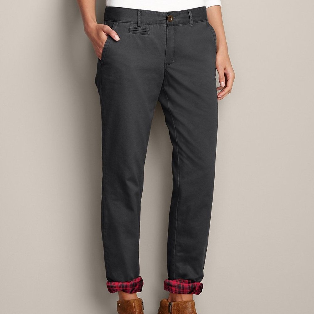 NWT - Womens Flannel Lined Pants-